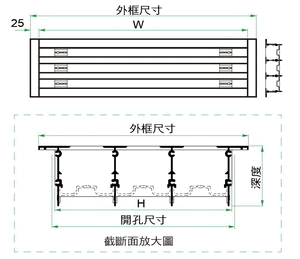 線性鋁合金風口性能特點